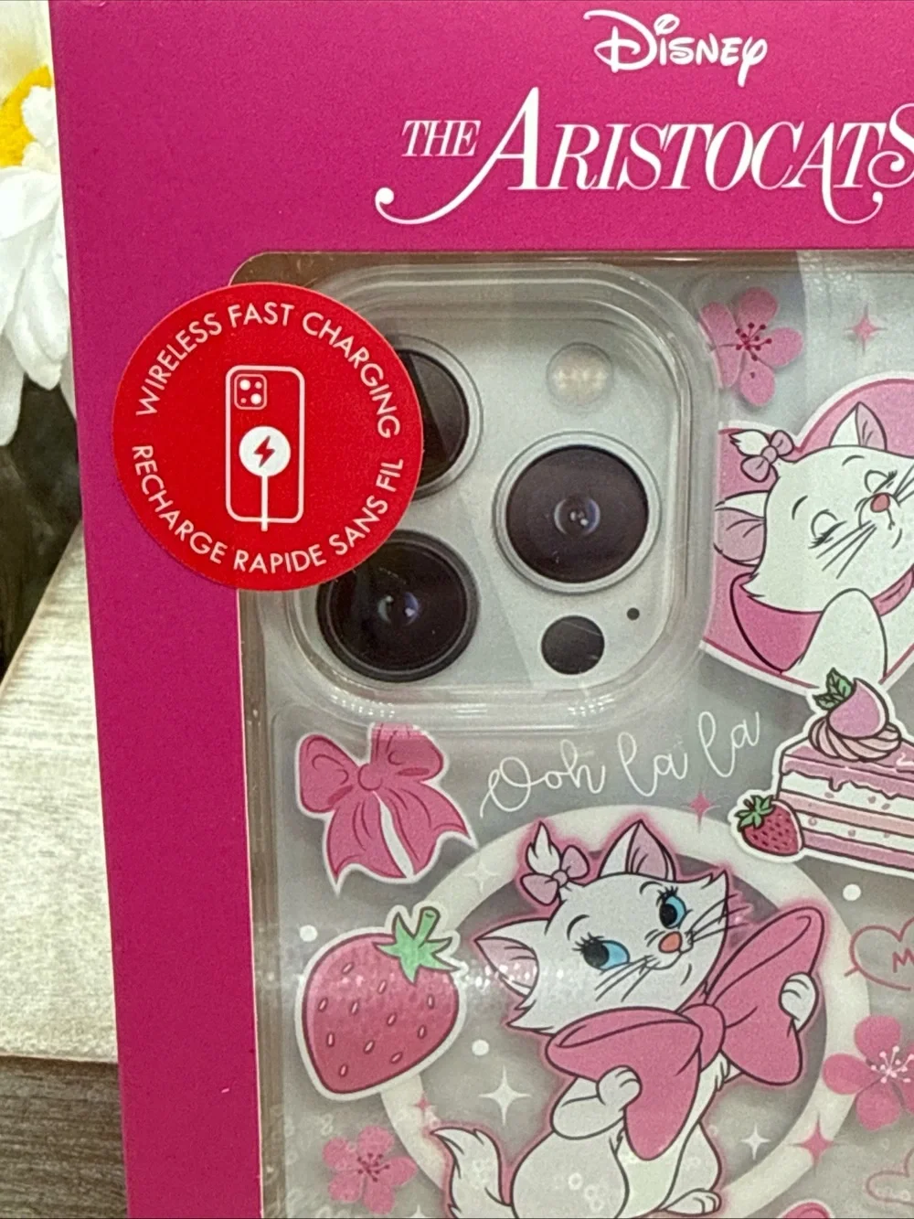 Disney The Aristocats Marie Pink iPhone 16 Pro Max Case